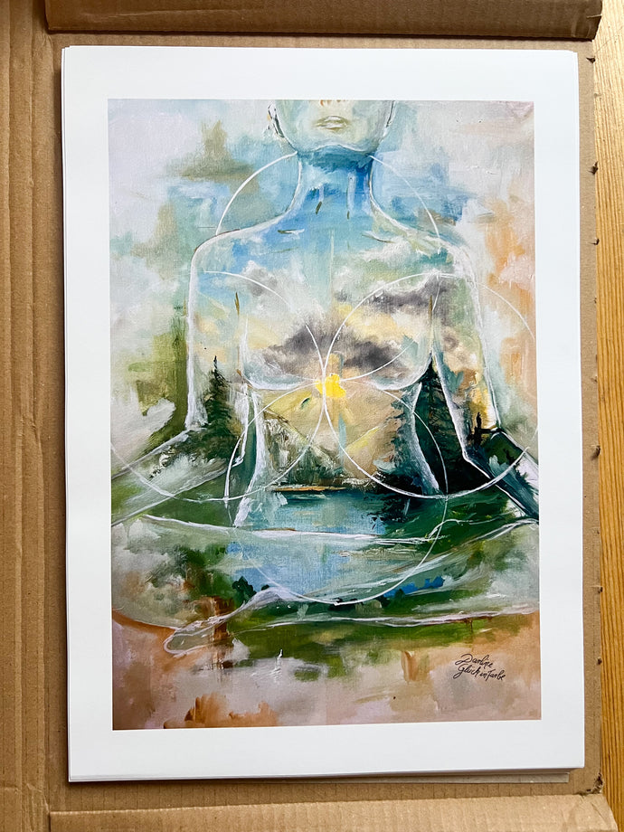 *Limitiert* 
1 von 50 Prints „verbunden“ handsigniert & nummeriert